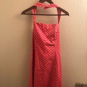 Positive Attitude - Pink Polka Dot Dress